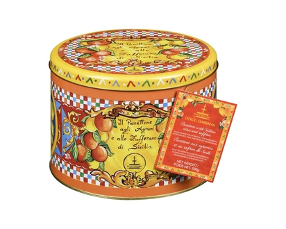 Dolce & Gabbana Italian Traditional Bakery Cake With Sicilian Candied Citrus Peel And Saffron - 500.0 G