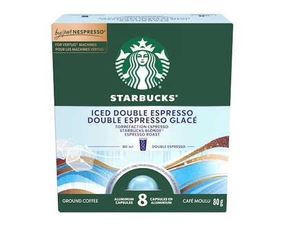 Starbucks Iced Double Espresso For NESPRESSO VERTUO - 80.0 G