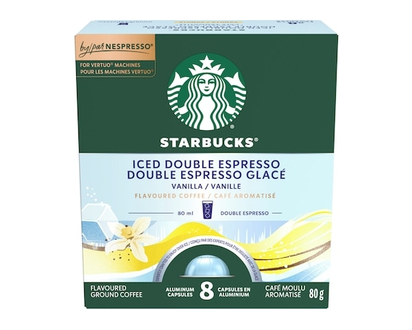 Starbucks Iced Double Espresso Vanilla For NESPRESSO VERTUO - 80.0 G