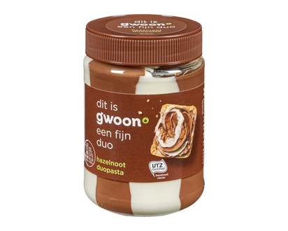 Gwoon Hazelnut Vanilla Duo Paste - 400.0 ML