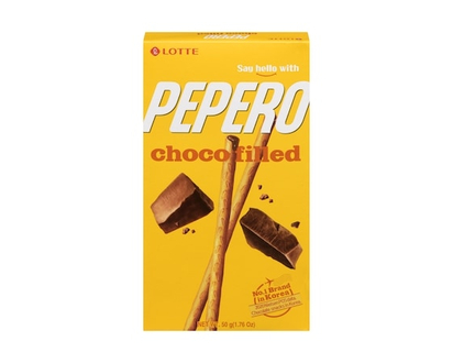 Lotte Pepero- Cookies Filled With Chocolate - 50.0 G