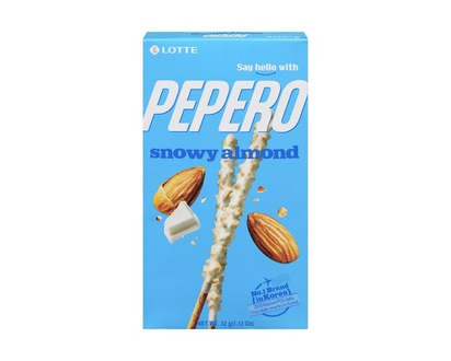 Lotte Pepero - Snowy Almond - 32.0 G