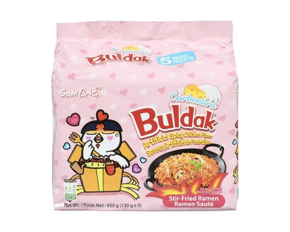 Samyang Stir-Fried Noodle Hot Chicken Ramen, Carbo - 650.0 G