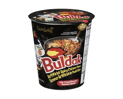 Samyang Stir-Fried Noodle Buldak Ramen, Hot Chicken Flavour - 70.0 G