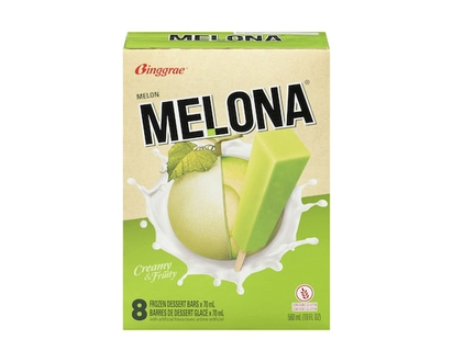 Binggrae Melona Frozen Dessert Bars Melon - 560.0 ML