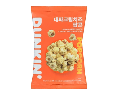 Dunkin Dunkin Green Onion Cream Cheese Popcorn - 80.0 G