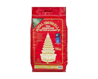 Royal Umbrella Thai Jasmine Rice - 8.0 KG