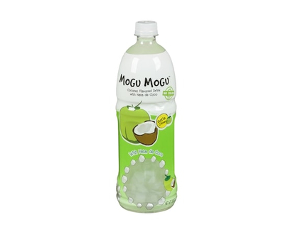 Mogu Mogu Coconut Flavor Drink with Nata de Coco - 1.0 L