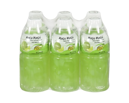 Mogu Mogu Melon Flavor Drink with Nata de Coco - 320.0 ML