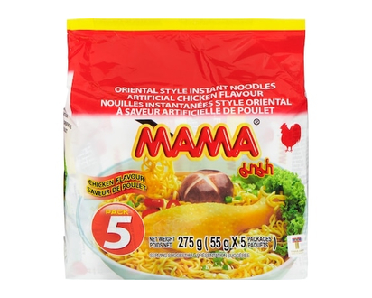 Mama Instant Noodles, Chicken Flavour 5-Pack - 275.0 G