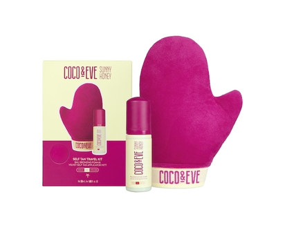 Coco & Eve Self Tan Travel Kit (Dark Shade) - 50 EA
