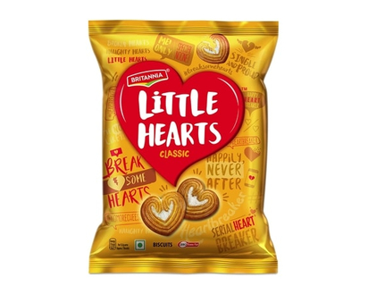 Britannia Little Heart Biscuits - 75.0 G
