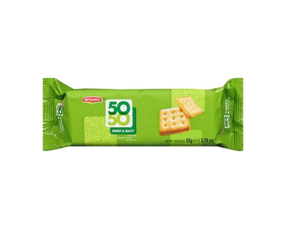Britannia 50-50 Biscuits - 55.0 G