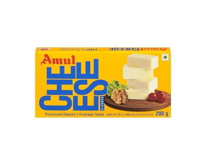 Amul Processed Cheese 24% M.F - 200.0 G