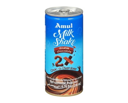 Amul Double Chocolate Milkshake - 200.0 ML