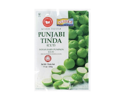 Ashoka Indian Baby Pumpkin Punjabi Tinda Cut - 310.0 G
