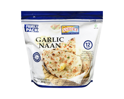 Ashoka Garlic Naan Family Pack - 1.02 KG