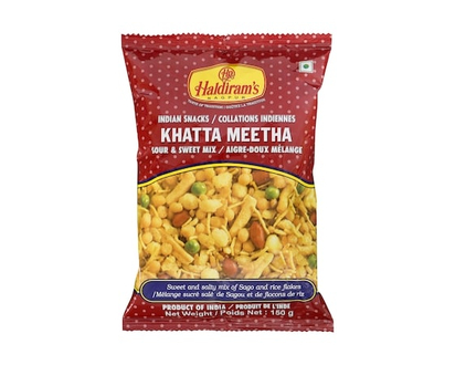 Haldiram Indian Snacks Khatta Meetha Sour & Sweet Mix - 150.0 G