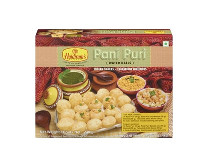 Haldiram Indian Snacks Pani Puri Water Balls - 275.0 G