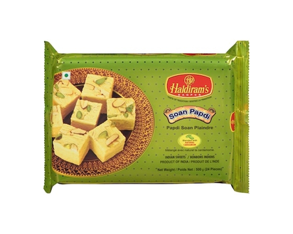 Haldiram Soan Papdi Indian Sweets - 500.0 G