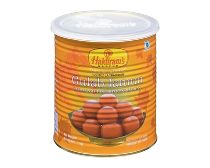 Haldiram Indian Sweets Gulab Jamun - 1.0 KG