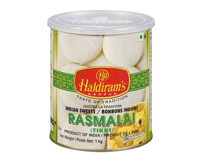 Haldiram Rasmalai - 1.0 KG