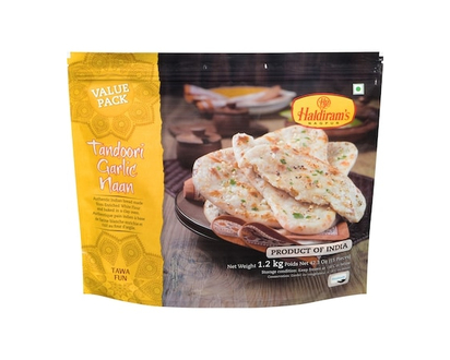 Haldiram Tandoori Garlic Naan Value Pack - 1200 G