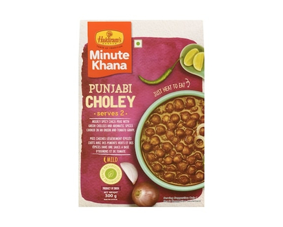 Haldiram Minute Khana Punjabi Choley Mild - 300.0 G