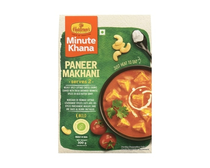 Haldiram Minute Khana Paneer Makhani Mild - 300.0 G