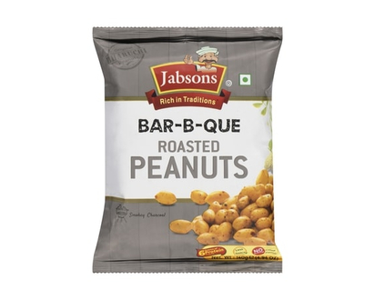 Jabsons Roasted Peanuts Bar-B-Que - 140.0 G