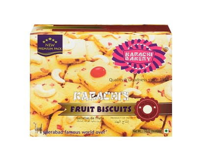 Karachi Bakery Fruit Biscuits - 400.0 G
