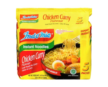 Indomie Chicken Curry Flavour Instant Noodles - 400.0 G