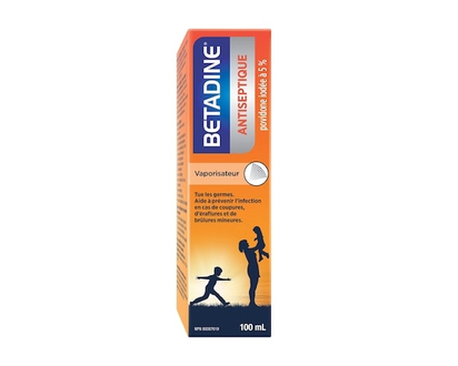 Betadine® 5% Antiseptic Spray - 100 ML
