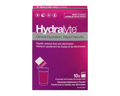 Hydralyte Electrolyte Maintenance Powder, Oral Hydration - 10.0 EA