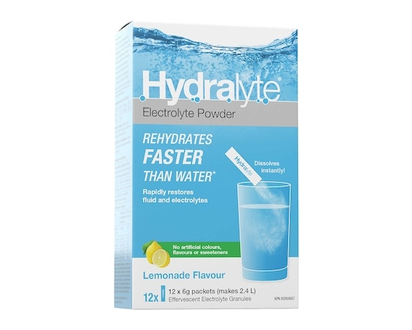 Hydralyte Effervescent Granule Sticks- Lemonade - 12.0 EA