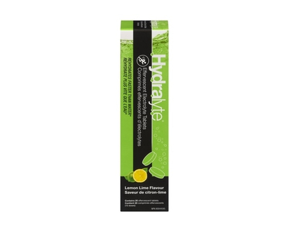 Effervescent Electrolyte Tablets Lemon Lime Flavour - 20.0 EA