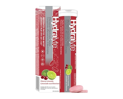 Effervescent Electrolyte Tablets Cherry Limeade - 20.0 EA