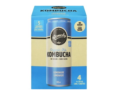 Remedy Kombucha Organic Lemonade - 355.0 ML