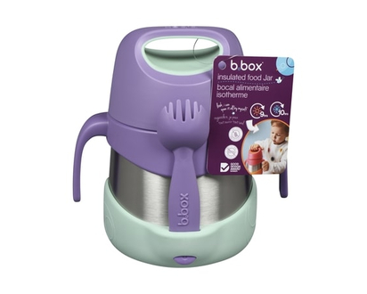 B.BOX Insulated Food Jar Lilac Pop 335 Ml - 1.0 EA