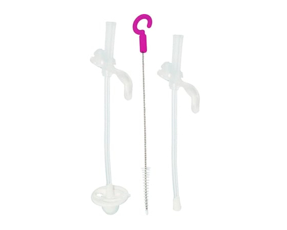 B.BOX Sippy Straw Cup - Replacement Straw + Cleaner Pack - 1.0 EA