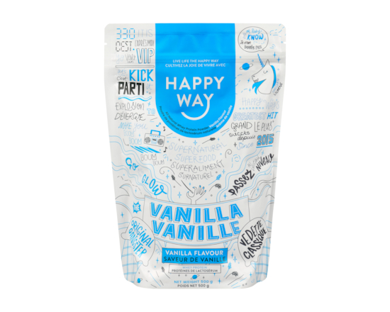 All Natural Whey Protein Powder Vanilla Flavour - 500.0 G