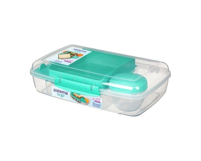Sistema Boîte à lunch Bento To Go avec récipient à yaourt, la couleur peut varier, 1 paquet - 1.0 EA