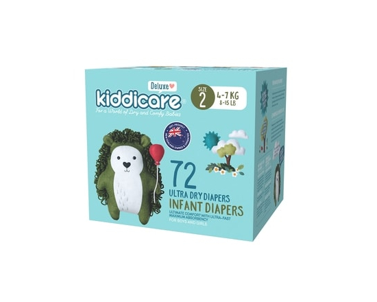 Diaper Size 2 72s - 72.0 EA