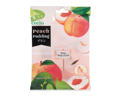 COZZO Pudding Peach Flavor - 160.0 G