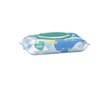 Pampers Wipes Complete Clean - Baby Fresh - Soft Pack 72's