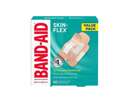 BAND-AID Skin-Flex Bandages - 60's