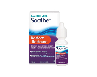 Bausch + Lomb Soothe Restore Advanced Eye Drops - 15ml