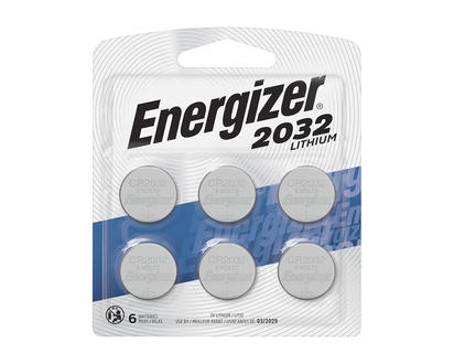 Energizer Lithium Battery - CR2032 - 6 Pack
