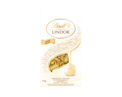 LINDOR White Chocolate Truffles - 150g