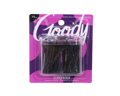 Goody Bobby Pins - Black -75 pcs